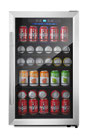 Centro de Bebidas Kalamera 150-latas Acero Inoxidable Control Touch KRC-120BV