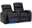 OCTANE FLASH HR SERIES Sala Teatro Cine en Casa Love Seat Piel Reclinable Motorizado