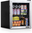 Mini Refrigerador Frigobar NewAir 60 latas Vitrina Acero Inoxidable NBC060SS00