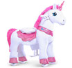 PonyCycle Juguete Mecedor De Unicornio Rosa Para Niña E412