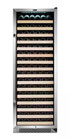 Refrigerador Cava Vinos Acero Inoxidable 24 Pulgadas De Una Zona Con Capacidad Para 166 Botellas WHYNTER BWR-1662SD