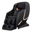 Sillón De Masaje 3D Reclinable De Piel Sintética Negra Con Rodillos Para Los Pies y Asiento Calefaccionado TITAN PRESTIGE SERIES PRESTIGEBL