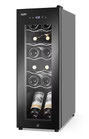 Refrigerador Cava Enfriador De Vinos De 10.7 Pulgadas Con Capacidad Para 12 Botellas TAZPI TAHJ12HD