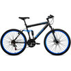 Genesis V2100 Doble Suspension Bicicleta Hombre 26pulgadas Montaña Azul 52606