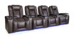 Sala Teatro Motorizada Reclinable Individual Piel Marrón OCTANE SEATING FORCE HR MAX