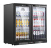 Enfriador Refrigerador De Bebidas De 35 Pulgadas En Color Negro BODEGA LG-20HD8HA
