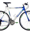 Bicicleta de Ruta Hombre 700c Genesis GS-700 Road Bike 22.5 pulgadas Azul Blanco