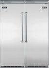 Juego de Refrigerador y Congelador Completo Vertical Acero Inoxidable Viking 734254