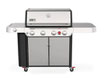 Asador a Gas Propano Líquido En Acero Inoxidable De Cuatro Quemadores Con Quemador Lateral WEBER GENESIS S-435 36400001
