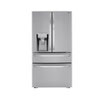 Refrigerador Gris 4 Puertas Estilo Francesa Acero Inoxidable # LRMDS3006S