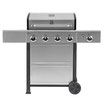 Asador a Gas Kenmore 4 Quemadores Mas Lateral Acero Inoxidable PG-40406SOL-SE