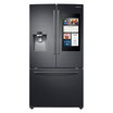 Samsung Smart Family Hub Puerta Francesa 24.6 pies Refrigerador Acero Inoxidable Negro RF265BEAESG