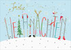 Frohe Weihnachten Postkarte
