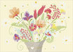 Blumenvase Postkarte