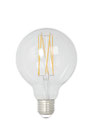 Calex Filament LED Dimmbare "Globe" Lampe, 4 Watt, 2'300 Kelvin,  E27, Ø80