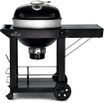 PRO Holzkohle Kugelgrill  Kugelgrillwagen Schwarz