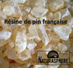 Résine de pin Française