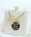 COLLIER SACHA EN PLAQUE OR