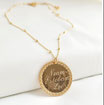 COLLIER AMARO EN PLAQUE OR