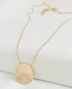 COLLIER COSMOS EN PLAQUÉ OR