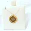 COLLIER AUGUSTO EN PLAQUE OR