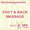 Geschenkgutschein - Foot & Back Massage