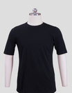 T-SHIRT SCHWARZ REGULÄRE PASSFORM  | BLACK T-SHIRT REGULAR FIT