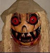 Fantástica decoración de halloween con máscaras de terror de gran calidad, como esta de Pumpkin
