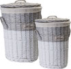 Set 2 Cesti Biancheria 'home'