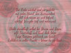 " Die Liebe wächst..." Motiv Rosen Text C. Scharf
