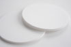 White Matt 3mm (1side matt, 1side gloss) Circle - Cut&Polish