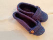 FILZFINKEN blau GR. 39/40, beige KATZE