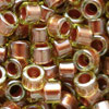 Miyuki Delicas 11/0 - Kupfer mit - Grünstich (1703·B10)