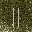 Miyuki Delicas 11/0 - Duracoat Opaque Army - Green (2357)