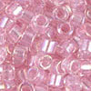 Miyuki Delicas 11/0 - Pink Pearl·Lined - AB (1673·B10)