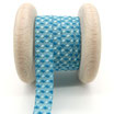 Webband Retro-Karo aqua/türkis, Farbenmix