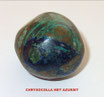 HSTCHAZ CHRYSOCOLLA MET AZURIET OP DISPLAYKAARTJE