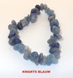 SRKWBL SPLITARMBAND KWARTS BLAUW REK