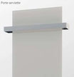Barre porte-serviettes simple pour radiateur 300W/500W/600W