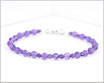 Amethyst Armband 3 + 4 mm Nr. 6