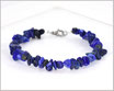 Lapislazuli Edelsteinarmband mit Chips ca. 4-7 mm