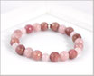 Mala Armband mit Jade & Rhodochrosit Edelsteine - Hemavati