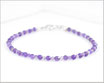 Amethyst Armband 2+3 mm Nr. 5