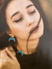 Boucle Demi-lune Azur