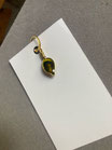 Boucle golden green leaf