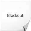 Blockout-Textil ohne Druck 100-100