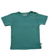 t-shirt turquoise manches courtes, Leela Cotton