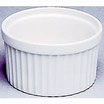Creme Brulee/Ragout Fin Porzellan weiß ø 90mm H 45mm / VPE24