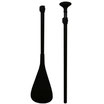 Airboard Fiberglass dreiteilig SUP Paddel