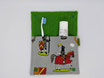 Pochette à brosse à dents chevalier vert